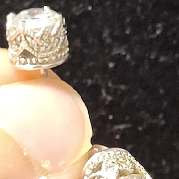 ✨ Victorian Silver 925 Earrings with Zircon – Unique Design ✨ - Picture 10 of 10